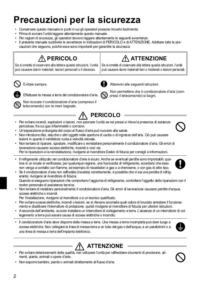 scaricare libretto condizionatore